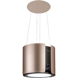 Skyfall Smart hotte pour îlot de cuisine Ø45 cm Recirculation de l'air 402 m³/h led