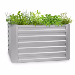 Délicieux, frais et issu de votre propre potager: avec le potager surélevé Blumfeldt High Grow Straight, faites pousser vous- ...