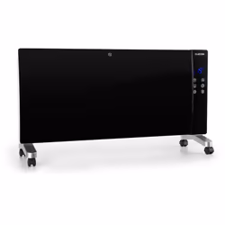 Chaleur confortable et élégance subtile : le radiateur Klarstein Lindholm assure une augmentation uniforme de la température ...