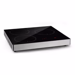 Gain de place : table de cuisson à induction en pose libre avec 3 zones de cuisson idéale pour les petites cuisines Astucieux ...