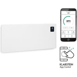 Radiateur électrique - Klarstein - 2500 W - Smart convecteur électrique programmable - convecteur mobile - chauffage dappoint