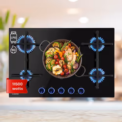 Description générale La plaque de cuisson gaz 5 feux de Klarstein vous offre une expérience culinaire efficace et économique. ...