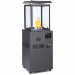 Description générale Profitez de votre espace extérieur toute l'année avec le chauffage extérieur Blumfeldt. Ce radiateur à g ...