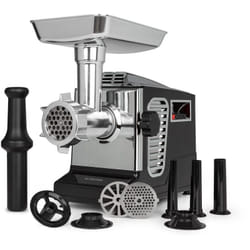 Hachoir à viande électrique Kraftprotz 700W moteur cuivre acier inoxydable noir