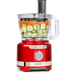 Klarstein - Robot de cuisine - Mixeur multifonction Luca blender - Mixeur rouge - 1000 w - Fonction d'auto-nettoyage - Rouge