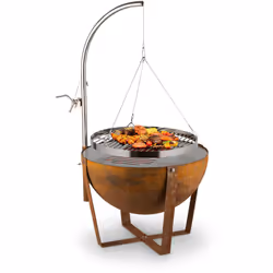 Le braséro avec barbecue blumfeldt Fire Globe est la combinaison d'un barbecue et d'un braséro . Profitez de la soirée dans l ...