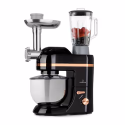 Klarstein Lucia Elegance, 5 L, Noir, Rotatif, 1,5 L, 1 m, Acier inoxydable