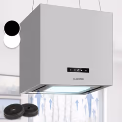 Le nom de la Kornleuchter Smart de Klarstein en dit long : l'intelligente hotte aspirante d'îlot assure un air propre et clai ...