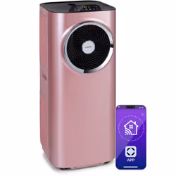 CLIMATISEUR MULTIFONCTIONS 5 EN 1 : Ce climatiseur mobile siliencieux rafraîchit les journées chaudes grâce à sa puissante ca ...
