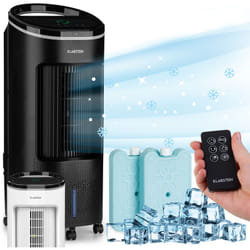 Klarstein - Rafraichisseur d'air 4 en 1 IceWind Plus 330m³/h 65W Noir