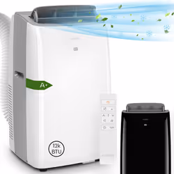 REFROIDISSEMENT D'AIR 3 EN 1 : Ce climatiseur portable va vous rafraîchir rapidement grâce à ses 4 modes différents : refroid ...