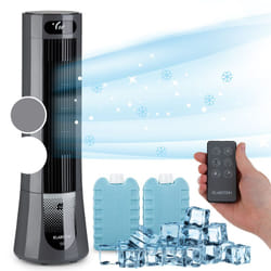 Klarstein - Rafraîchisseur d'air 5 en 1 Skyscraper Frost 100m³/h 45W Gris