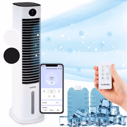 RAFRAICHISSEUR D'AIR MULTIFONCTIONS 5 EN 1 : Ce rafraîchisseur d'air fait circuler l'air frais dans la maison. Ce climatiseur ...