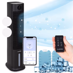 RAFRAICHISSEUR D'AIR MULTIFONCTIONS 5 EN 1 : Ce rafraîchisseur d'air fait circuler l'air frais dans la maison. Ce climatiseur ...