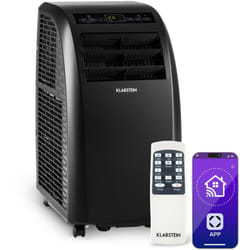 Climatiseur Mobile Silencieux, Climatiseur 4 en 1, Mode Nuit, Déshumidificateur, Ventilateur, Mini Climatisation à Faible Conso, Evacuation, Clim