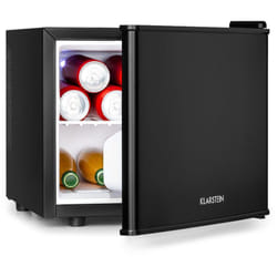 Klarstein - Mini Frigo de Chambre pour Boissons, Petit Frigo Silencieux, Mini Bar Intérieur, Bières, Vins, Petit Refrigerateur Camping, 3 Niveaux de
