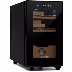 Le produit ultime pour tous les amateurs de cigares : le Klarstein El Presidente 23 Humidor assure des conditions de stockage ...