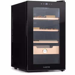- - - - - Le lieu de stockage à la pointe de la technologie pour le plaisir du tabac noble : la cave à cigares Klarstein El P ...