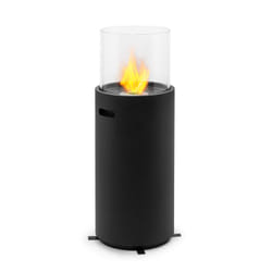 Blumfeldt - Cheminee Bioetanol, Cheminée Bioéthanol pour l'Intérieur et l'Exterieur, Cheminée au Bioéthanol avec une Durée de Combustion de 5 Heures,