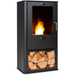 Cheminee Bioetanol, Cheminée Bioéthanol pour l'Intérieur et l'Exterieur, Cheminée au Bioéthanol avec une Durée de Combustion de 6 Heures, Inodore et