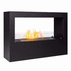 La cheminée à l'éthanol moderne blumfeldt Fiamme Scoppie allie le feu, l'acier et le verre et enrichit votre maison d'un lieu ...