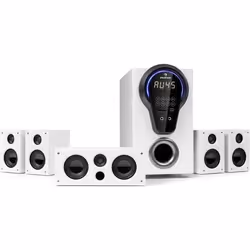 Home cinéma - Auna - Areal 525 DG - Système Surround 5.1 - 125W RMS - Bluetooth USB SD AUX