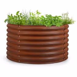 - - - - - Délicieux, frais et de votre propre potager : avec le potager surélevé blumfeldt Rust Grow, cultivez vous-même vos  ...