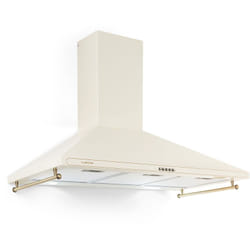 Klarstein - Hotte Victoria 90 90 cm rétro design 644,5 m³/h 2 lampes led