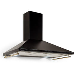 Klarstein - Hotte Victoria 90 90 cm rétro design 644,5 m³/h 2 lampes led