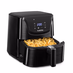 Klarstein AeroVital Deluxe, Friteuse d’air chaud, 5,4 L, 80 °C, 200 °C, 60 min, Unique