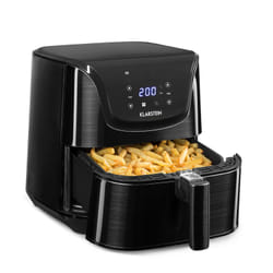 Klarstein AeroVital Deluxe Unique 5,4 L Autonome 1700 W Friteuse d’air chaud Noir, Métallique