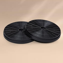 Filtre à charbon actif - Klarstein - Americana Purista - Lot de 2 - 18 x 2 cm - Remplacement facile