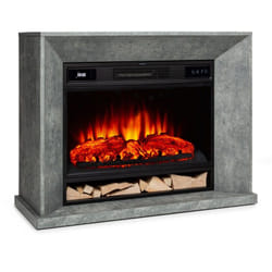 Crater Lake Cheminée électrique 1900 w Télécommande à technique led