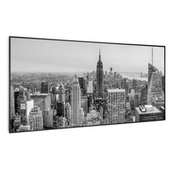 Radiateur infrarouge Klarstein Wonderwall Air Art Smart - New York City cadre noir - 120x60cm - 700W
