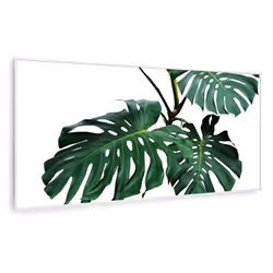 Klarstein Wonderwall Air Art Smart, Chauffage électrique à infrarouge, 1,5 m, IP44, Intérieure, Mur, Vert, Blanc