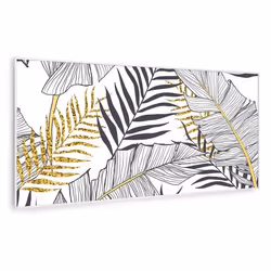 Radiateur infrarouge Klarstein Wonderwall Air Art Smart - Connecté - Motif: feuille 120x 60cm - 700W
