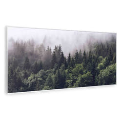 Radiateur infrarouge Smart Klarstein Wonderwall Air - Art décor forêt - 120x60 cm - 700 W