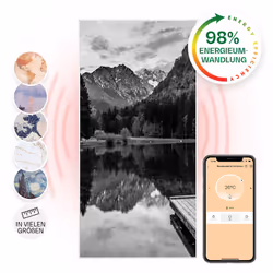 L'APPLICATION MOBILE VOUS PERMET DE LE CONTRÔLER A DISTANCE : L'application vous permet de régler la température de ce chauff ...