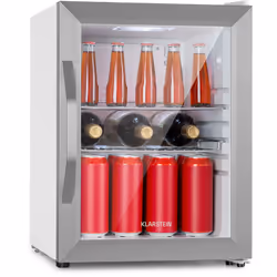 Clair comme du cristal : réfrigérateur à boissons élégant avec porte en double vitrage panoramique Très spacieux : capacité d ...