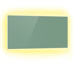 Klarstein Radiateurs Chauffage Radiant Electrique IP44, Chauffage salle de bain infrarouge Intelligent WiFi et App, Radiateur Electrique Mural 1000W, Heater avec Détection Fenêtre Ouverte, Thermostat