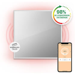 Klarstein - Smart Chauffage Infrarouge, 500W Radiateur Electrique, Contrôle via app Mobile WiFi, Détection de Fenêtre Ouverte, IP24, Chauffage Mural