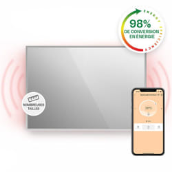Klarstein - Smart Chauffage Infrarouge, 750W Radiateur Electrique, Contrôle via app Mobile WiFi, Détection de Fenêtre Ouverte, IP24, Chauffage Mural