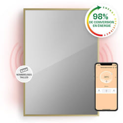Klarstein - Smart Chauffage Infrarouge, 750W Radiateur Electrique, Contrôle via app Mobile WiFi, Détection de Fenêtre Ouverte, IP24, Chauffage Mural