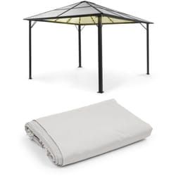 Blumfeldt - Pantheon Solid Sky Ambient Solar Pavillon 3x4 m Dach transparent