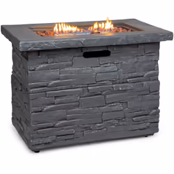 - - - - - Avec le foyer à gaz décoratif Anafi de blumfeldt , vous pouvez allumer un feu merveilleusement romantique dans votr ...
