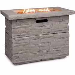 - - - - - Avec le foyer à gaz décoratif Anafi de blumfeldt , vous pouvez allumer un feu merveilleusement romantique dans votr ...