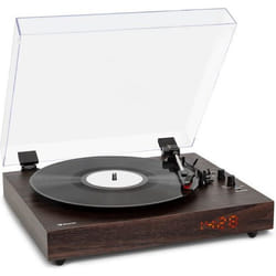 Platine Vinyle Bluetooth - Auna - TT-Classic Chrono - 33/45/78 r/min - Marron