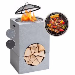Description générale Profitez d'un moment de détente autour du feu avec le brasero Blumfeldt. Rassemblez vos amis et votre fa ...