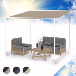 PROFITEZ-EN TOUTE L'ANNÉE : Laissez-la ouverte pour profiter de la vue sur le jardin ou abaissez-la pour plus d'intimité, tra ...