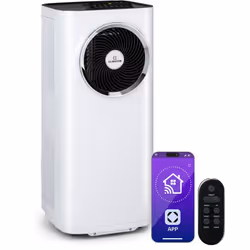 Pleine puissance pour des températures fraîches : avec le climatiseur Kraftwerk Eco Smart 11 de Klarstein , profitez des nomb ...
